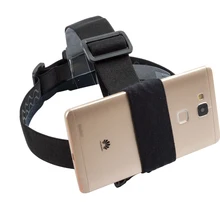 Повязка на голову ремень с телефона на присоске универсальный для iPhone X/8/7 Plus/6 Plus 6 6 плюс huawei samsung Спорт на открытом воздухе для съемки с телефоном