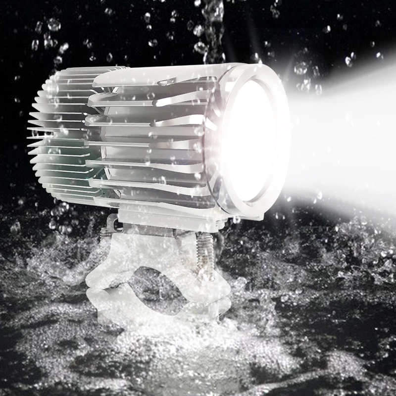 waterproof LED motorcycle headlight spot light spotlight