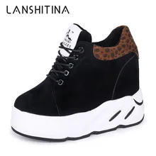 Women High Platform Boots 2019 New Winter Ankle Boots Height Increasing Casual Shoes 11CM Thick Sole Autumn Wedge Sneakers Woman Women High Platform Boots 2019 New Winter Ankle Boots Height Increasing Casual Shoes 11CM Thick Sole Autumn Wedge Sneakers Woman