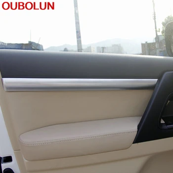 

4pcs For Toyota Land Cruiser LC200 2008 - 2015 2016 2017 ABS Chrome Inner Inside Door Decorative Stripe Trims