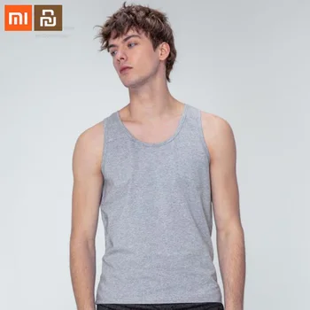 

Original xiaomi mijia basic cotton bottoming men's vest 2 pieces soft skin friendly comfortable high quality smart home