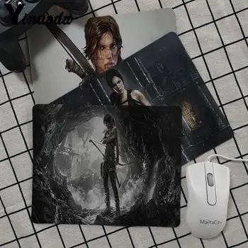 

Yinuoda Tomb Raider Unique Desktop Pad Mouse pad anime durable office accessory and gift mouse pad gamer Keyboard Mat Desk Mat