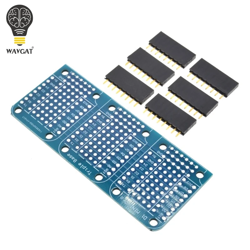 Tripler Base V1.0.0 WAVGAT esp8266 D1 mini для Arduino Buzzer модуль смарт-электроники | Электронные