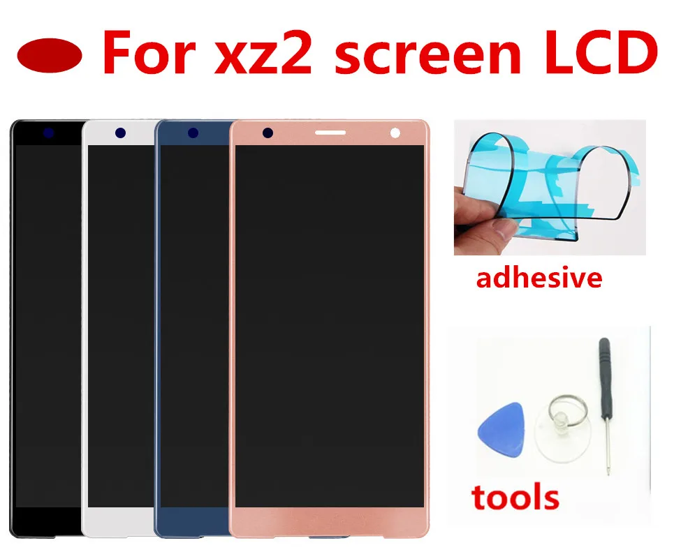 

Original 5.7'' For Sony Xperia XZ2 LCD Display Touch Screen Digitizer Full Assembly replacement For Sony XZ2 LCD Screen