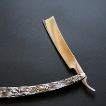 Цена, прямой край, нержавеющая сталь, формирователь волос, Парикмахерская бритва, складной нож для бритья