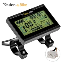 PASION Ebike Display LCD 24V 36V 48V Electric Bike Display For KT Controller Electric Bicycle Display LCD3