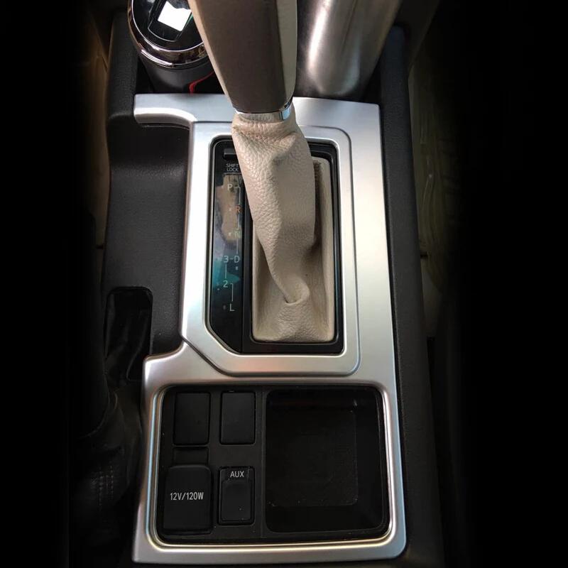 Для Toyota Prado 2010 2011 2012 2013 2014 2015 2016 2017 ABS матовая ручка переключения рулевого