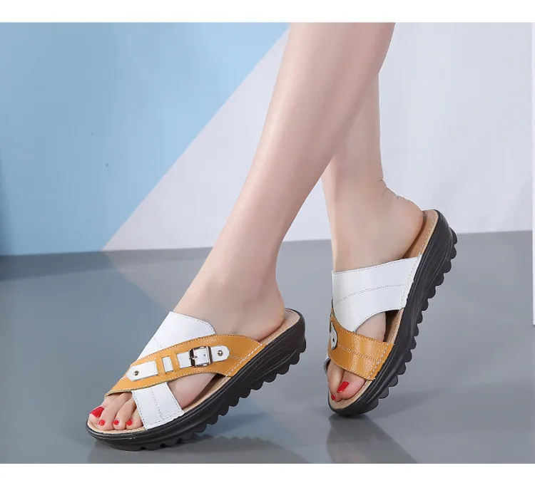 AH 1793-2019 Genuine Leather New Women Sandals-10