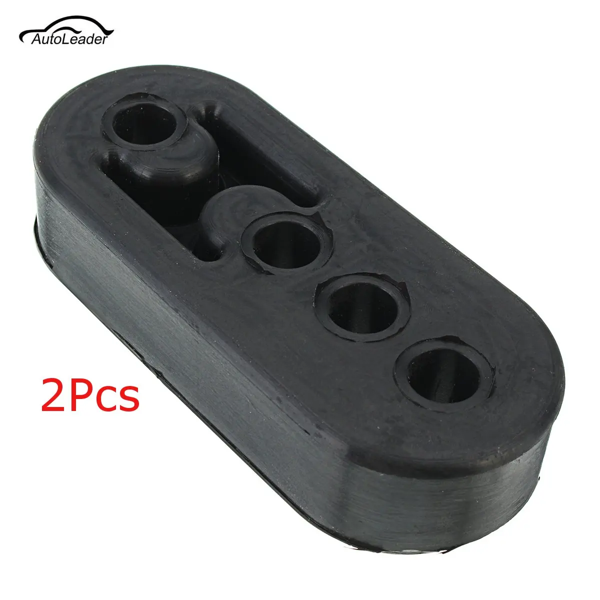 

2Pcs Car Rubber Exhaust Hanger Universal Pipe Mount Mounting Bracket Hanger Heavy Duty Replacement Sport 12mm Holes