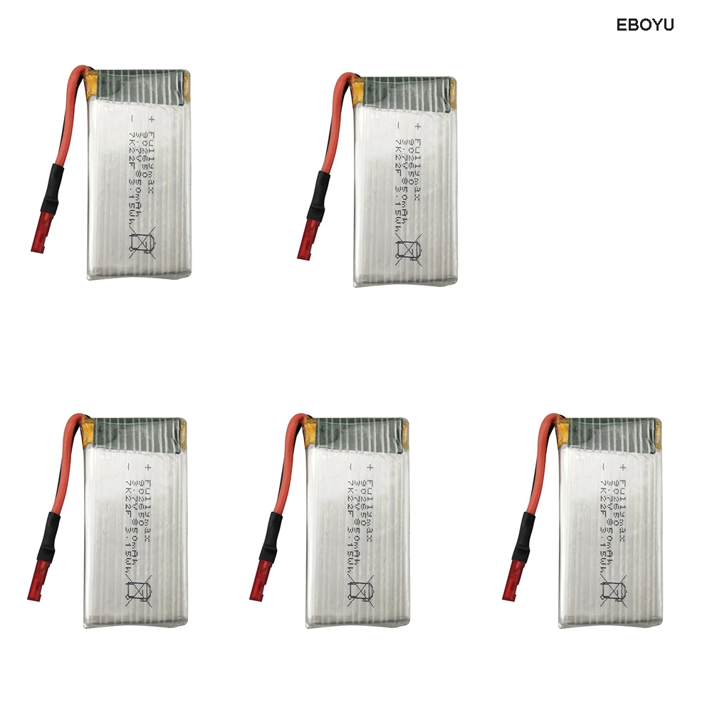 Сменный аккумулятор EBOYU 3 7 в 850 мАч Lipo для SYMA X56 X56W X54HW X54HC TKKJ TK111 TK110HW L600 TK116W RC Quadcopter|rc
