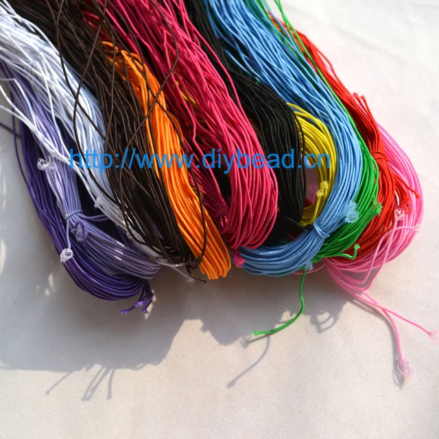 Best Elastic Cord Bracelets  Elastic Stretch Cord Bracelets - Diy 12  25meter 1mm - Aliexpress