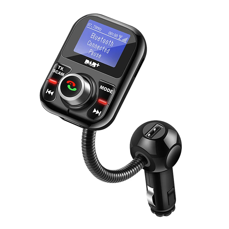 

German language FM Transmitter DAB radio Bluetooth receiver Antenna Dual USB receiver Tuner