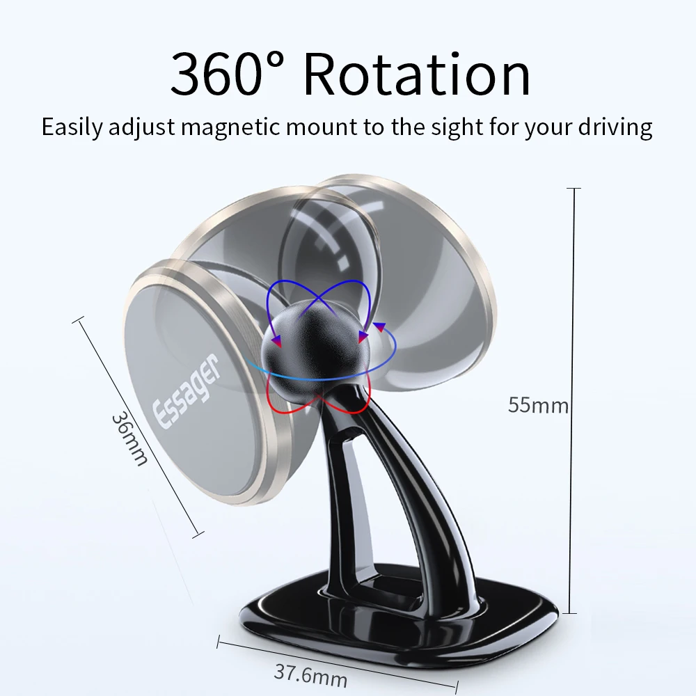  Essager Magnetische Auto Telefon Halter Für iPhone Universal Auto Halter für Handy im Auto Magnet B
