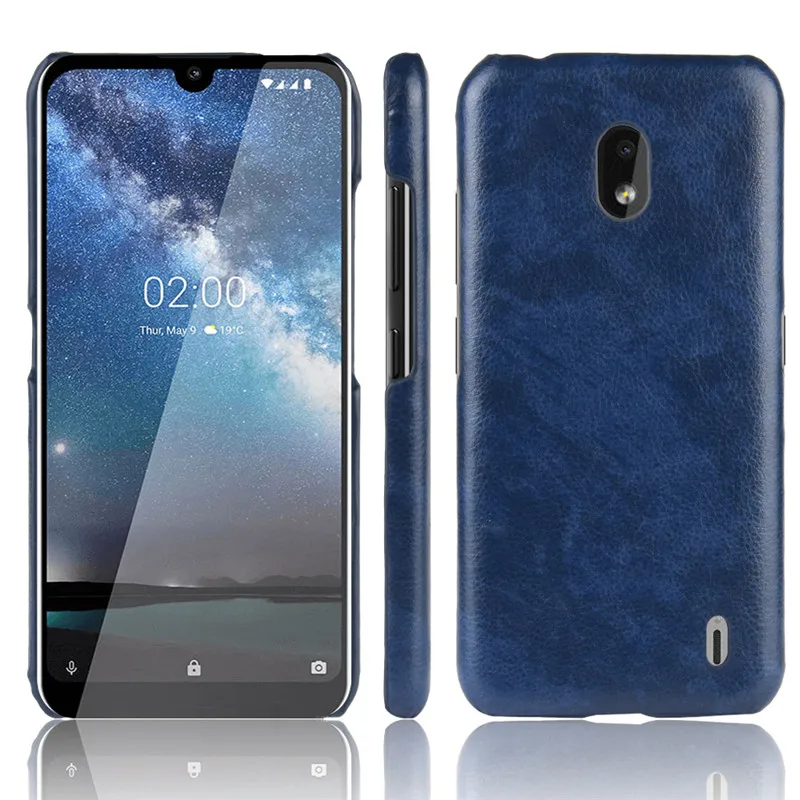 Для Nokia 2 противоударный Роскошный PU кожаный жесткий чехол для Nokia2.2 TA 1188 1191 1179 1183
