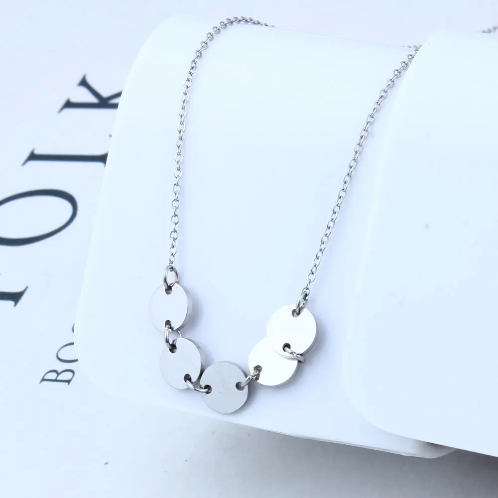 XUANHUA Wholesale Necklaces & Pendants Stainless Steel Choker Necklace Jewellery Women's Clothing Accessories Fashion Jewelry