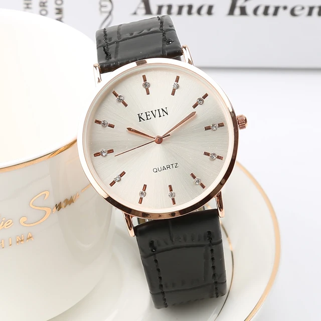 Kevin 2018 New casual Slim men quartz watch ultra thin leather watches classic w Kevin 2018 New casual Slim men quartz watch ultra thin leather watches classic w