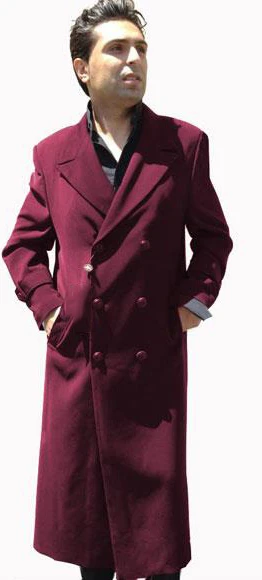 Vin-rouge-Bourgogne-Manteau-Veste-D-hiver-Chaud-et-Long-Blazer-de-Costume-Hommes-UNE-SEULE (2)