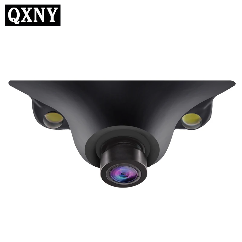 Qxny Мини HD Ночное Видение автомобиль левая и правая сторона ВИД Камера с 2 ИК светодиодный штормовой зоны съемки Водонепроницаемый простая установка