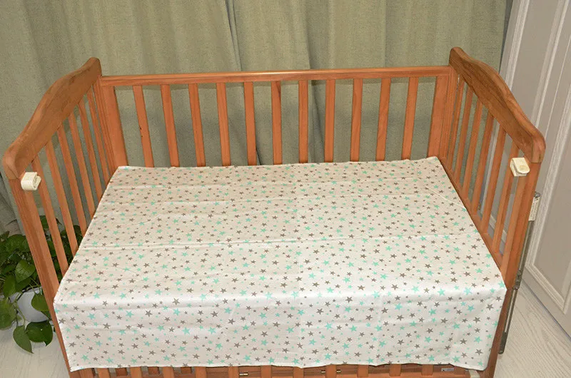 Детская кровать лист хлопок новорожденных простыни мультфильм детские защиту окружающей среды реактивной печати 150X90 см - Цвет: NO12