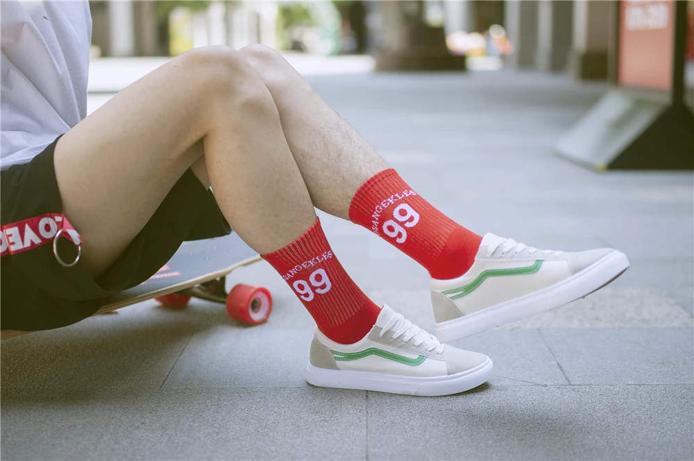 Женские забавные носки Halajuku, напечатанное слово, креативные носки на каблуках, носки в стиле хип-хоп, уличные носки для скейтборда, Бальные чулки, унисекс