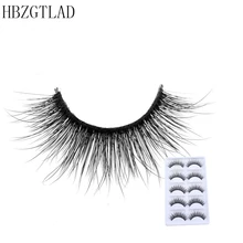 Новые 5 пар накладных ресниц ручной работы 3d норковые ресницы естественные длинные норковые ресницы 1 см-1,5 см макияж накладные ресницы