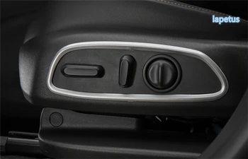 

Lapetus Matte Style Seat Adjustment Memory Button Switch Decoration Frame Cover Trim Fit For Chevrolet Equinox 2017 - 2020