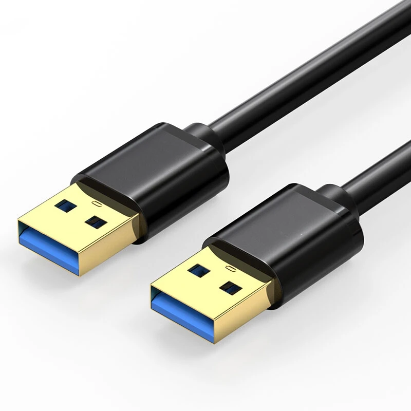 1 м USB Удлинительный Кабель USB 3,0 к USB 3,0 кабель типа А мужчин и мужчин супер скорость для ПК кабель для планшета ноутбука