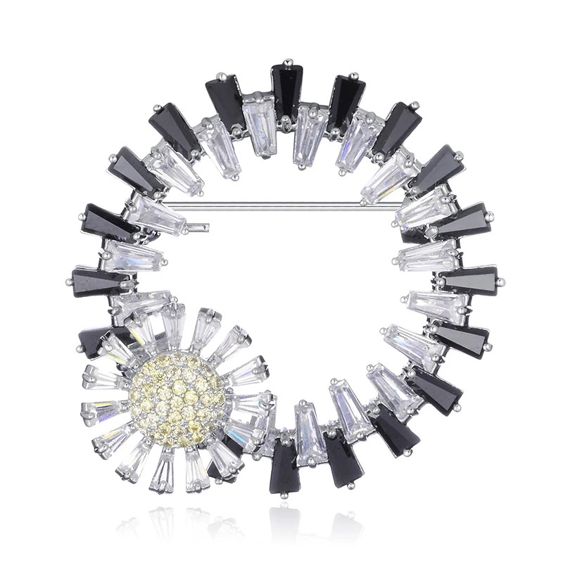 

2018 Fashion Jewelry 2 colors AAA Zircon Women's Brooch pin Decoration for Women for Women's Gift
