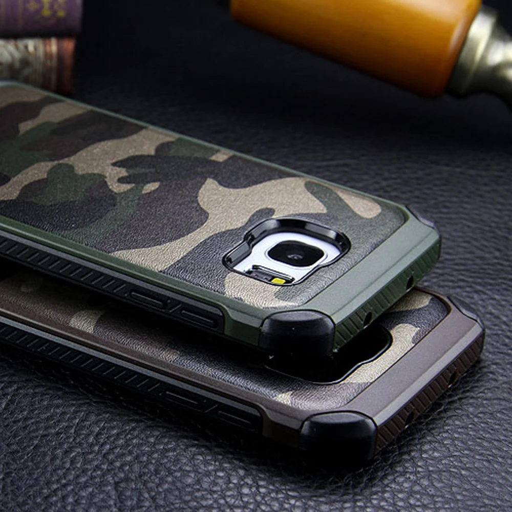 J Camouflage Case for Samsung Galaxy S7 edge Case Camo Military Army
