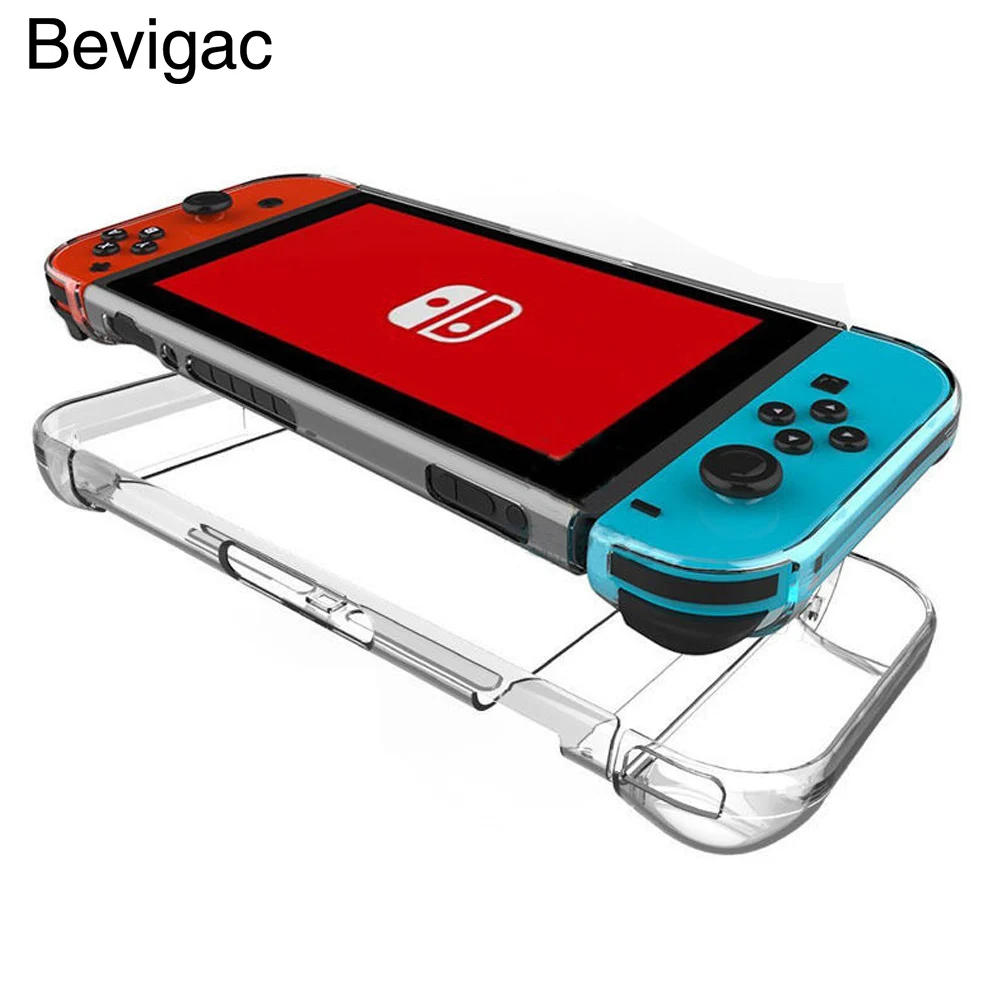 

Bevigac Full-Body Dustproof Protective Hard Case Cover Skin Shell Housing for Nintend Nintendo Switch NS 2017 Joy-Con Controller