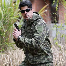 Brand Tactical Clothing Coat Men Thicken Warm Military Army Fleece Jacket Patchwork Multi Pockets Polartec Men’s Jacket and Coat