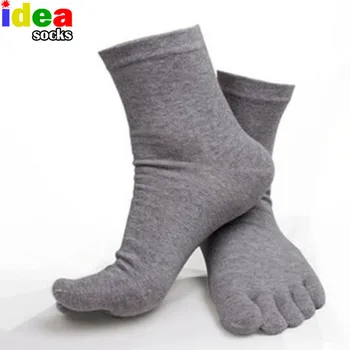

summer men sheer socks white mens five finger socks pure cotton toe socks soks Calcetines Ideal women meias