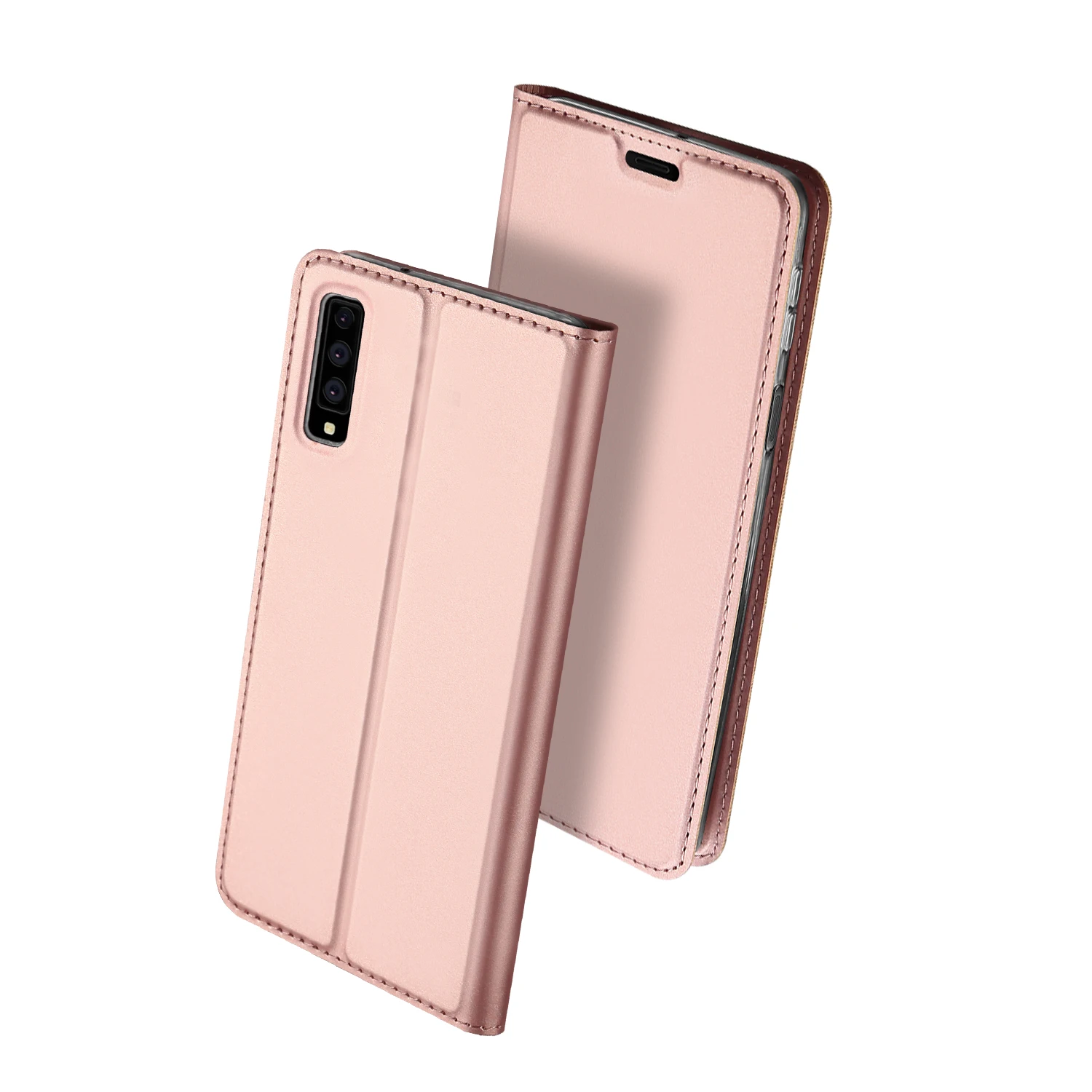Флип Чехол Для samsung A7 2018 A750F из искусственной кожи Мягкий чехол для телефона