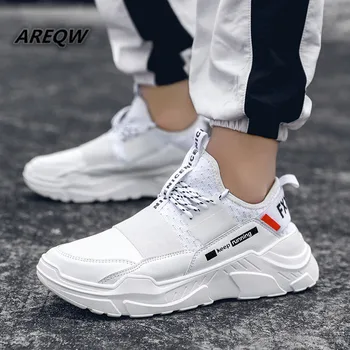 

Sports Shoes Men's Casual Shoes Outdoor Flat Bottom Comfortable Light Breathable Shoes Men's Spring 2019 Men's Shoes