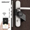 Sherlock S2 Smart Door Lock Home Keyless Lock Fingerprint + Password Work To Electronic Door Lock Wireless App Bluetooth Control ► Photo 3/6