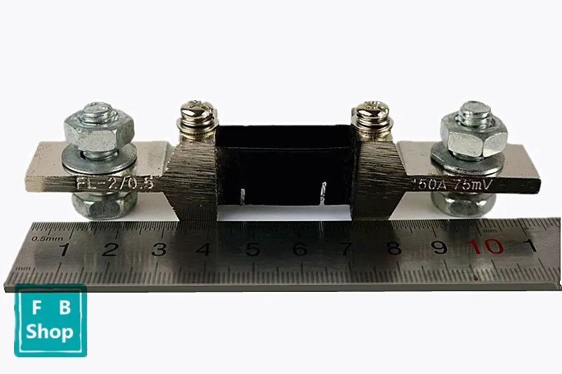 1 шт. FL-2 150A 75mV DC 0,5 точность тока шунт для Ampere Панель метр