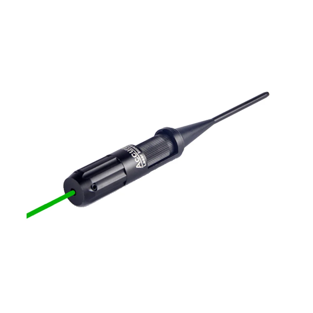 CBSEBIKE Тактический 650nm винтовка Красный Зеленый лазерный диаметр прицел 22 до 50 Калибр Прицельный коллиматор обнуление - Цвет: Green