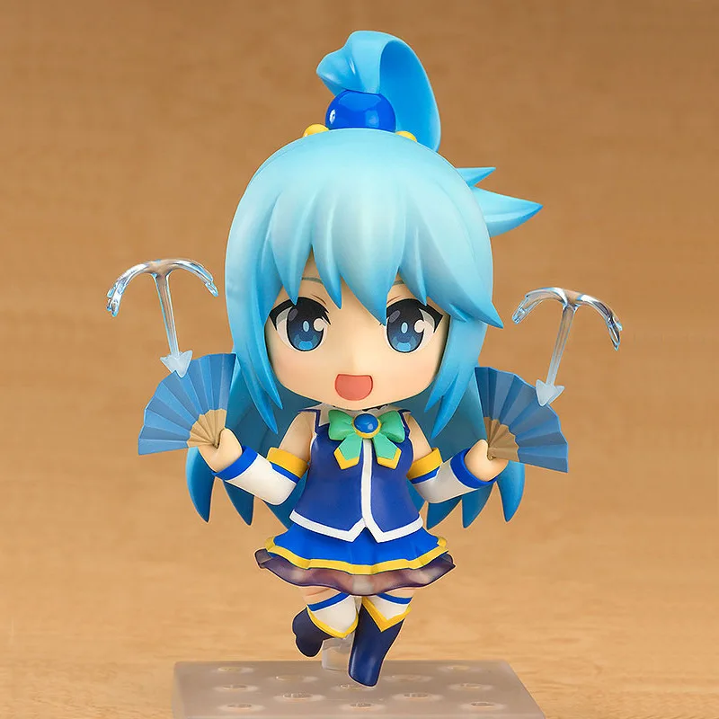 

4" 10CM Mini Nendoroid KonoSuba God's Blessing On This Wonderful World! Aqua #630 PVC Action Figure Collectible Model Toy S350