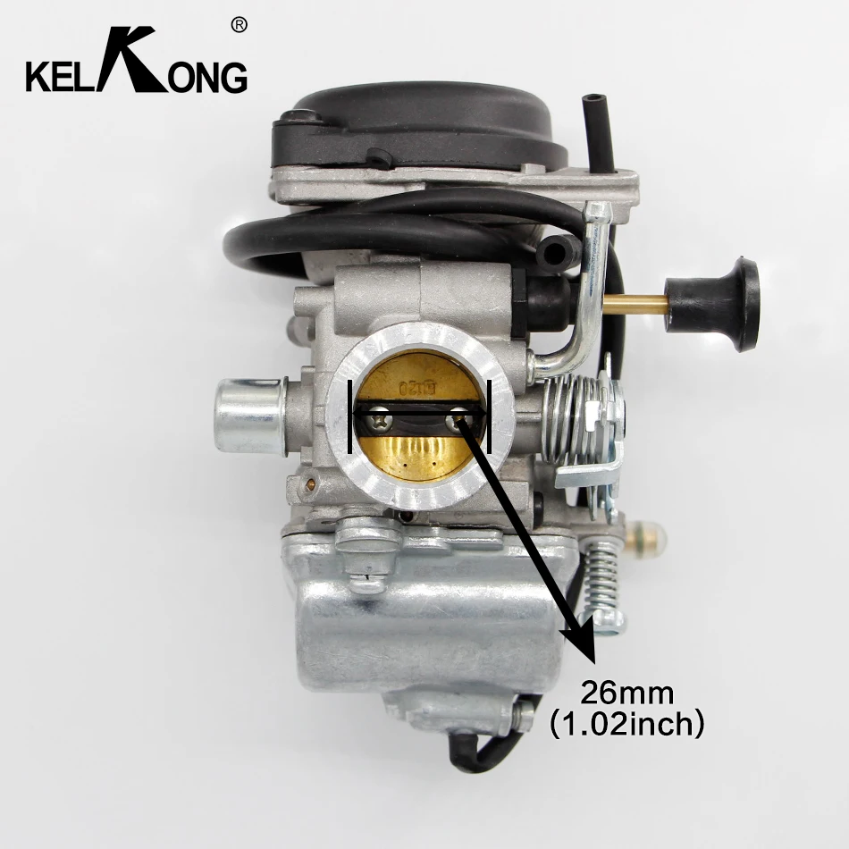 KELKONG Карбюратор Carb для Suzuki GN125 1994-2001 GS125 Mikuni 125cc EN125 GN125E 26 мм