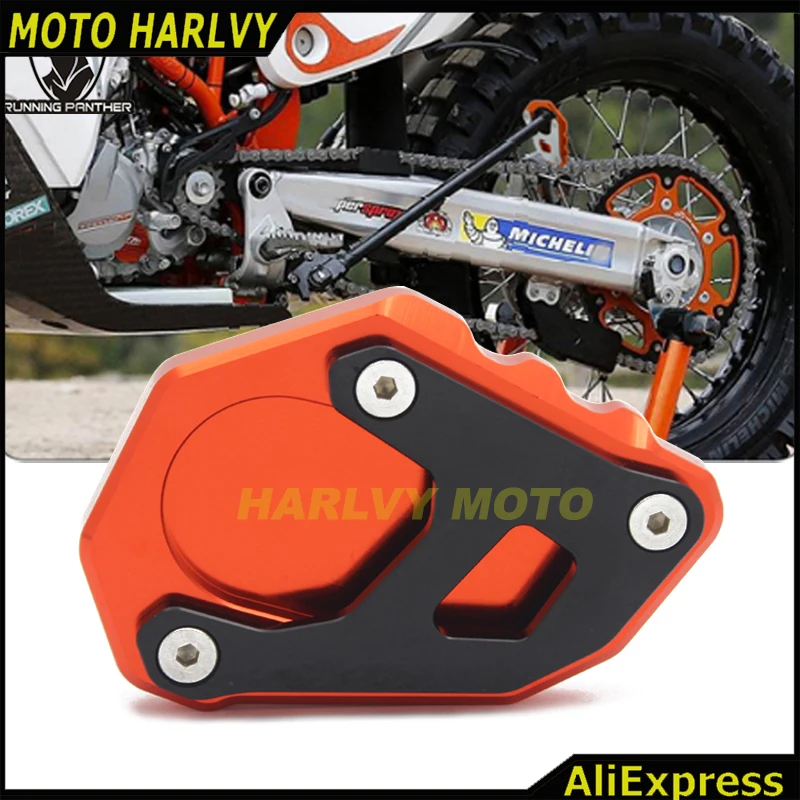 For KTM 1050 1090 1190 1290 Adventure Motorcycle Side Stand Kickstand Sidestand Extension Plate