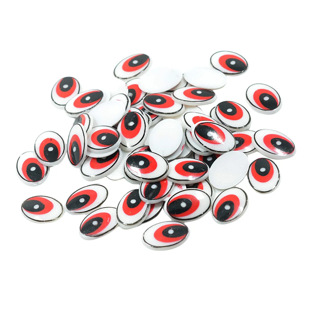 60pcs DIY Plastic Cartoon Eyes for Children Bear Dolls Animal Puppet Supply Toys Gifts DIY Scrapbooking Flatback Embellishments