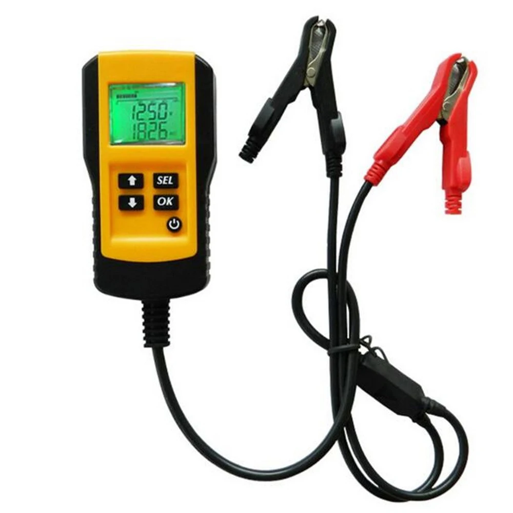 

12V Car Battery Tester Vehicle Car LCD Digital Battery Test Analyzer Auto System Analyzer Voltage CCA Test Diagnostic Tool DY281