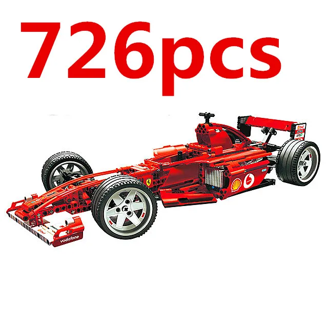 

Compatibtoyscar 608pcs Racing 2 in 1 Deformable Model Building Block Set Decool 3360 DIY Toy
