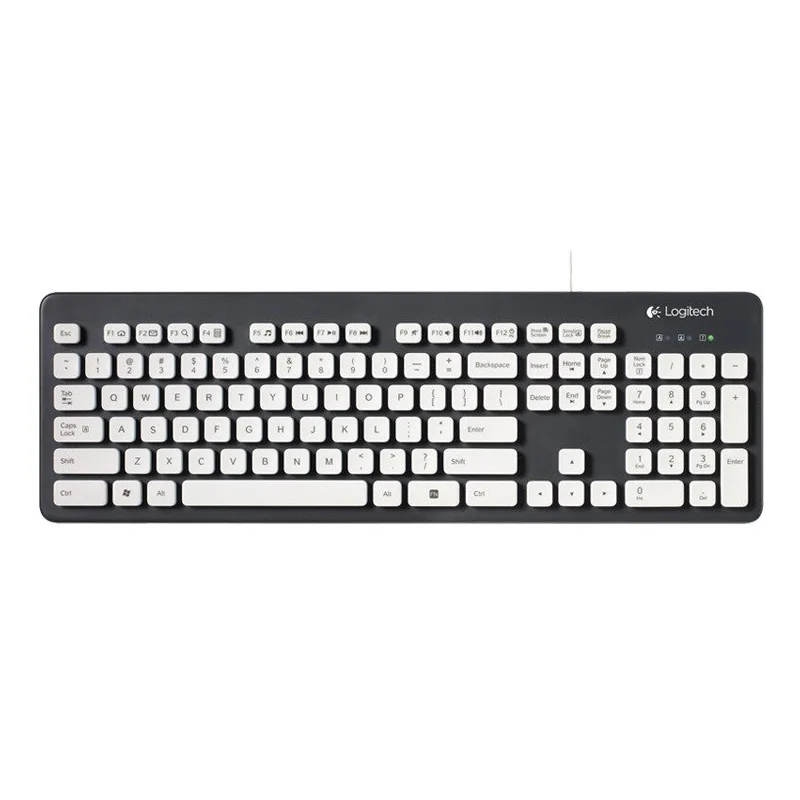 100% оригинальная моющаяся Клавиатура Logitech K310 жесткий лазерный принтер и