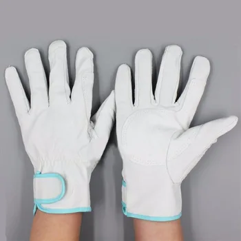 

1 Pair of Working Gloves Wear Resistant Electric Welding Soldering Safety Labor Protective Gloves Metal Industrial Gloves