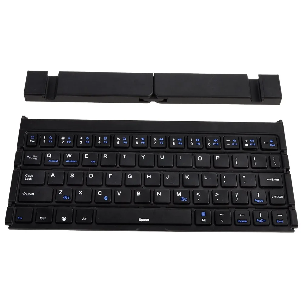 Mini Keyboard Computer Four Fold Bluetooth Keyboard Office Durable Wireless Keyboard Laptop