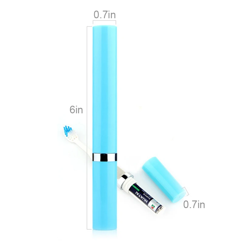 Портативная электрическая мини-зубная щетка, зубная щетка для гигиены полости рта, для чистки зубов, для взрослых и детей, отбеливающая сменная щетка для путешествий, зубная щетка es