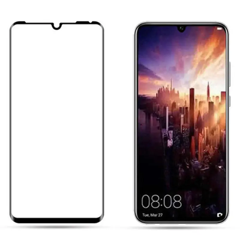 

YIJIAMO 3D Curved Tempered Glass For Huawei P30 Full Cover 9H Protective film Screen Protector For Huawei P30 Pro