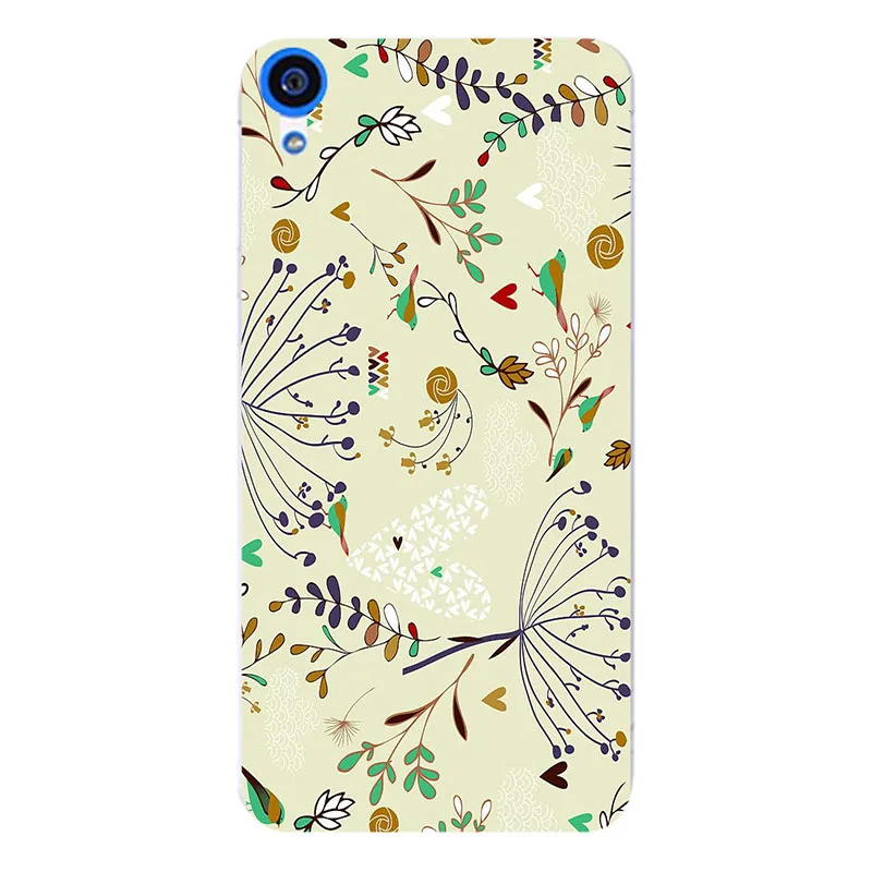 Роскошный чехол для телефона с цветами HTC Desire 825 D825/Desire 10 Lifestyle розовая Мода Кролик