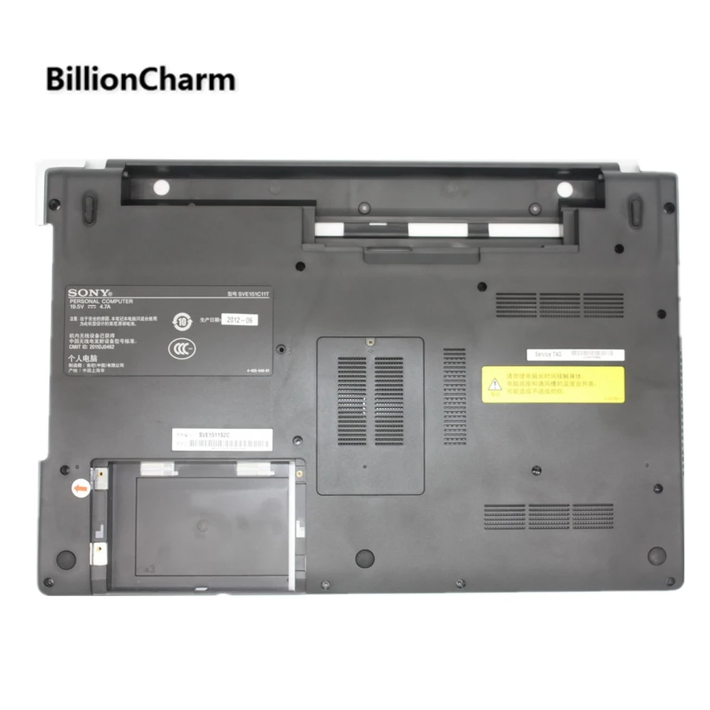 Ноутбук lcd верхняя крышка/ЖК передняя рамка/Нижняя основа чехол для SONY SVE151 SVE151G11M SVE151J13M/1SCC/C11T/j13l